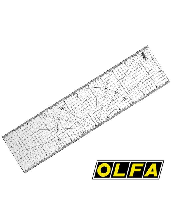 Règle transparente Olfa MQR de 60x15cm