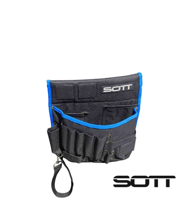 Cutogain Étui de ceinture robuste Porte-visseuse Sacoche de ceinture perceuse Sacoche de rangement pour outils